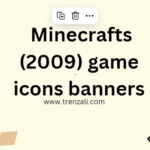 Minecrafts (2009) game icons banners
